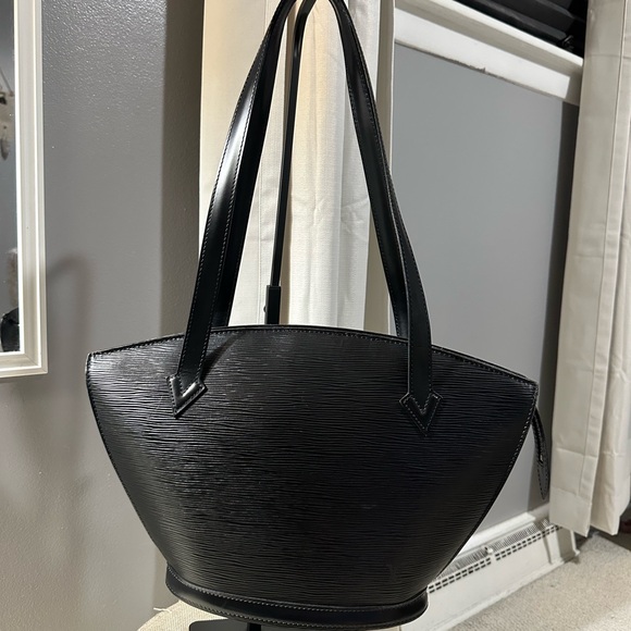 Louis Vuitton Black Epi Saint Jacques PM Bag. - Picture 1 of 12